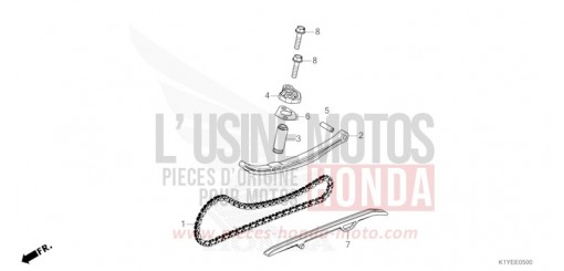 CHAINE A CAMES/TENDEUR WW125SS de 2025